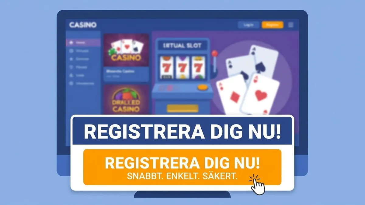 Registrera dig med bonus
