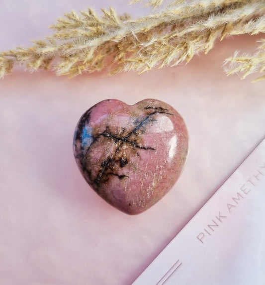 RHODONITE HEART ♡