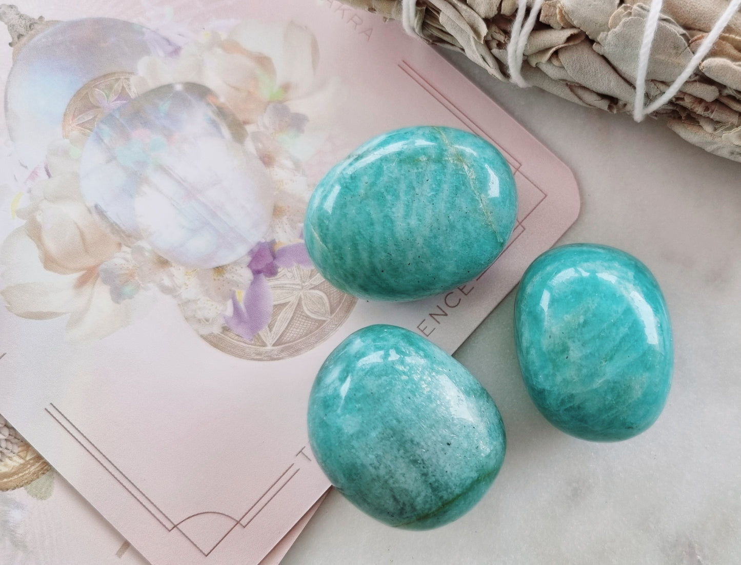 AMAZONITE CUDDLESTONE ♡