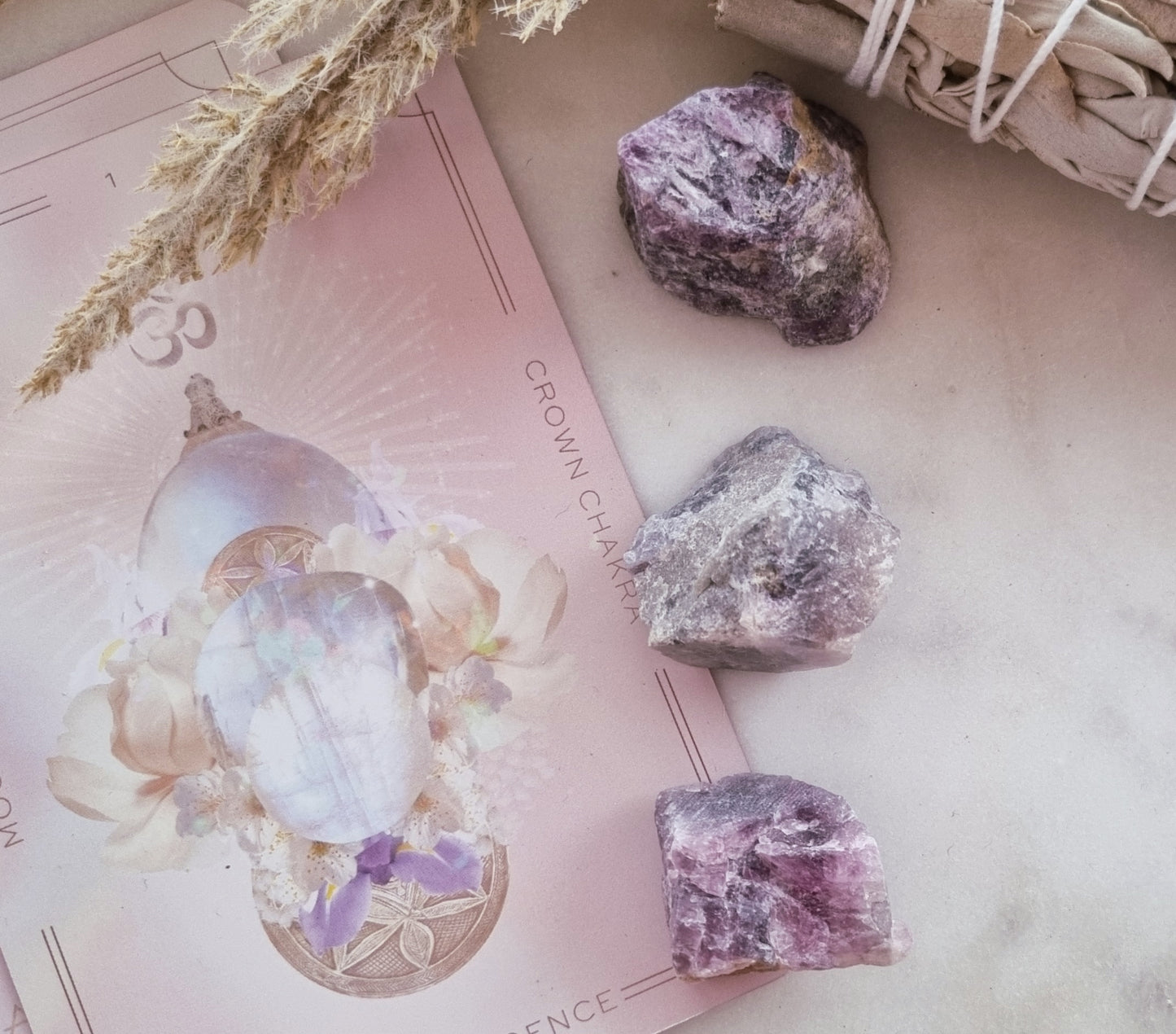 RAW PURPLE FLUORITE ♡