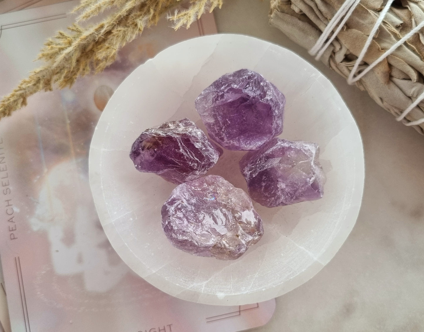 RAW AMETHYST ♡