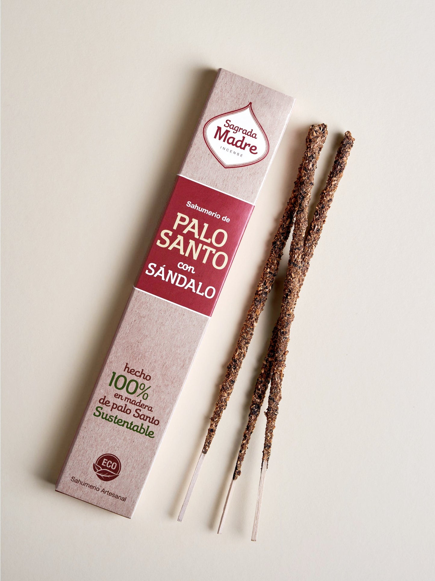 RÖKELSEPINNAR PALO SANTO & SANDELTRÄ SAGRADA MADRE ♡