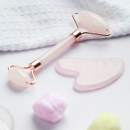 GUA SHA ROSEQUARTZ ♡